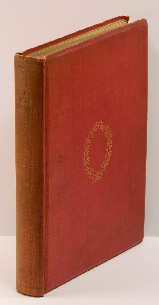 Item #55139 A POPE LIBRARY: A Catalogue of Plays, Poems, and Prose Writings Collected by Thomas James Wise. [TOGETHER WITH "Notes on Editions of the Dunciad; From 'Notes and Queires,' nos. 268-270]. Alexander Pope, Thomas James Wise.