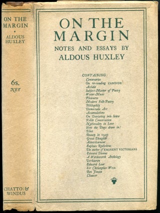 ON THE MARGIN: Notes and Essays.