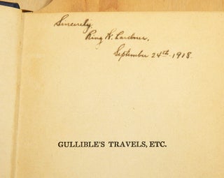 GULLIBLE'S TRAVELS, ETC.
