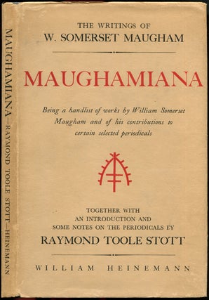 Item #55228 MAUGHAMIANA: The Writings of W. Somerset Maugham. W. Somerset Maugham