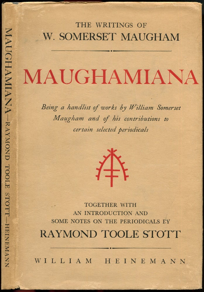 Item #55228 MAUGHAMIANA: The Writings of W. Somerset Maugham. W. Somerset Maugham.