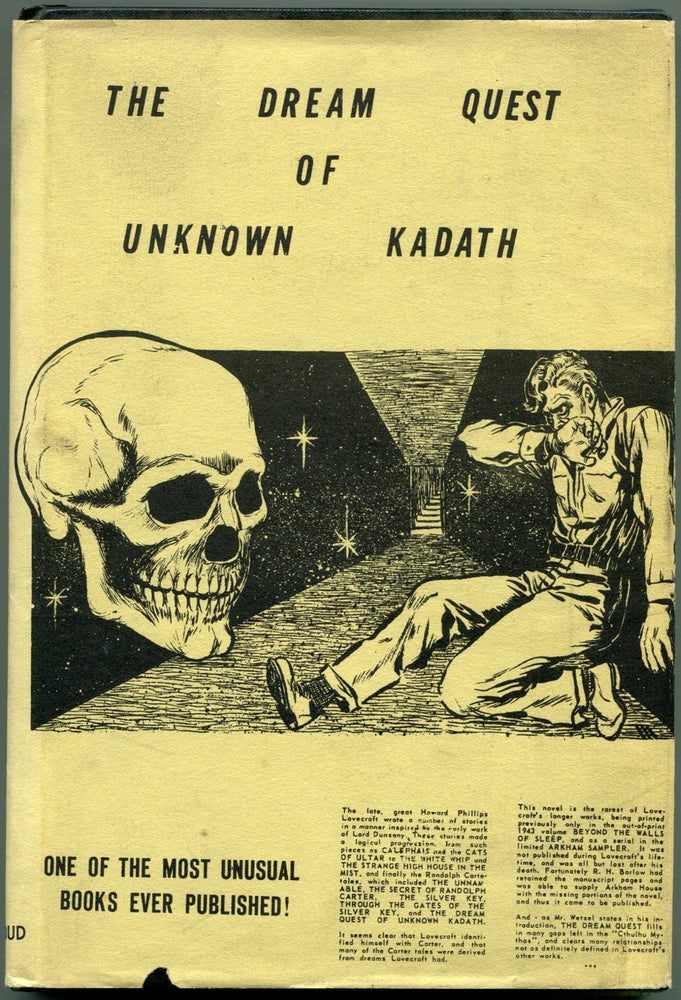 Item #55404 THE DREAM QUEST OF UNKNOWN KADATH. Howard Phillips Lovecraft.