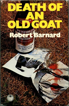 Item #55468 DEATH OF AN OLD GOAT. Robert Barnard