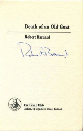 DEATH OF AN OLD GOAT.