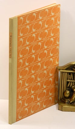 Item #55492 VERSES SELECTED BY FRANK SCHWABACHER, JR. Grabhorn Press