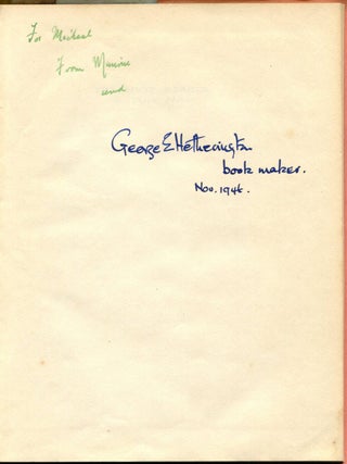 THE GERTRUDE STEIN FIRST READER & THREE PLAYS.