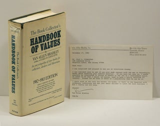 Item #55565 THE BOOK COLLECTOR'S HANDBOOK OF VALUES: 1982-1983 Edition. Van Allen Bradley