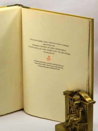 BIBLIOGRAPHY OF THE GRABHORN PRESS 1957-1966 & GRABHORN-HOYEM 1966-1973.