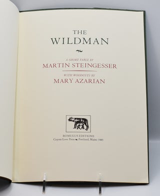 THE WILDMAN: A Short Fable.