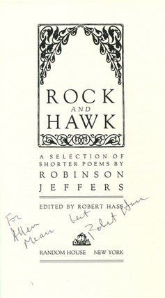 ROCK AND HAWK: A Selection of Shorter Poems.