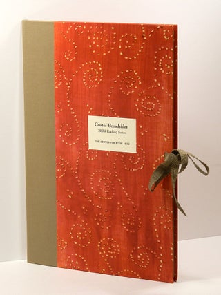 Item #55775 CENTER BROADSIDES 2004 READING SERIES; [Portfolio of 12 Signed Broadsides