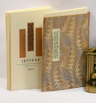 Item #55842 JEFFERS: Some Recollections of Robinson Jeffers; [Proof sheets in trial covers]. Ward...