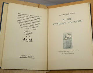 CALIFORNIA POETRY FOLIOS.