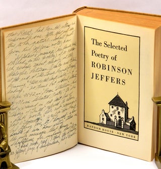 THE SELECTED POETRY OF ROBINSON JEFFERS.