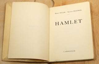 HAMLET; (Volume I).