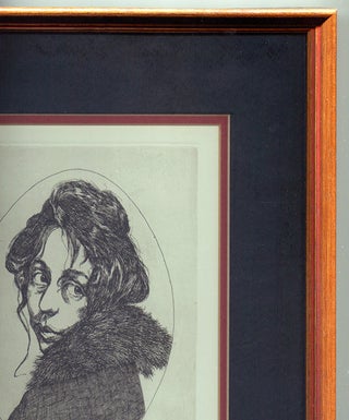 MAGGIE / A GIRL OF THE STREETS: Though not called for, together with a framed original etching signed by Abeles.