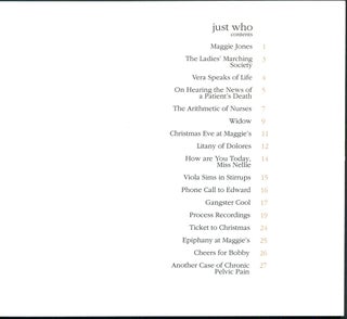 JUST WHO: A Collection of Poems and Photographs from Community Medical Care.