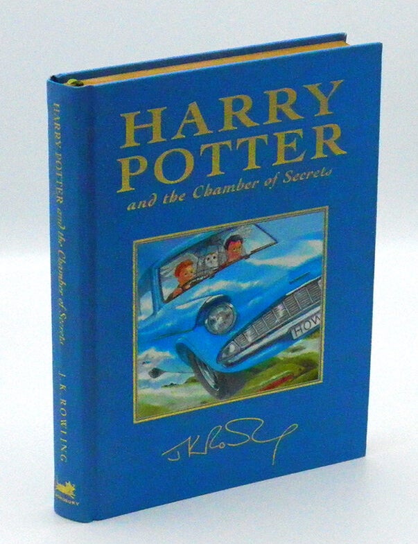 Item #56117 HARRY POTTER AND THE CHAMBER OF SECRETS; [First printing of the Deluxe Edition]. J. K. Rowling.
