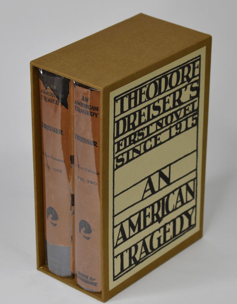 Item #56145 AN AMERICAN TRAGEDY. Theodore Dreiser.