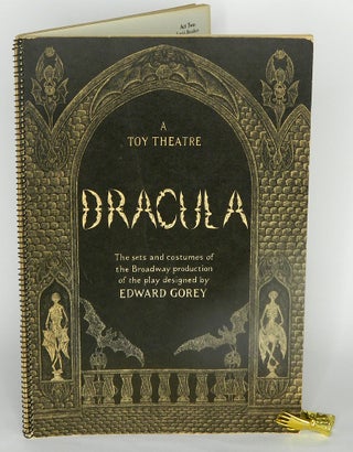 Item #56165 DRACULA: A TOY THEATRE; The Sets and Costumes of the Broadway Production of the Play...