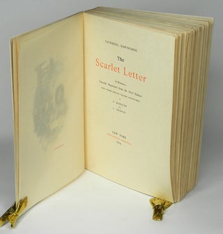 THE SCARLET LETTER: A Romance Literally Reprinted from the First Edition, with Fifteen Original Colored Illustrations by A. Robaudi and C. Graham.