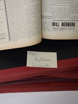 WORKERS AGE; [Bound collection of over 200 original issues of the radical U.S. newspaper including 11 under its original name, REVOLUTIONARY AGE].