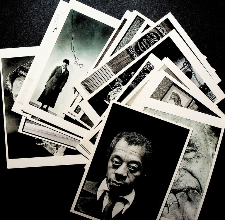 Item #56181 A COLLECTION OF 20 UNUSED POSTCARDS FEATURING BLACK-AND-WHITE PHOTOGRAPHS OF VARIOUS AUTHORS.