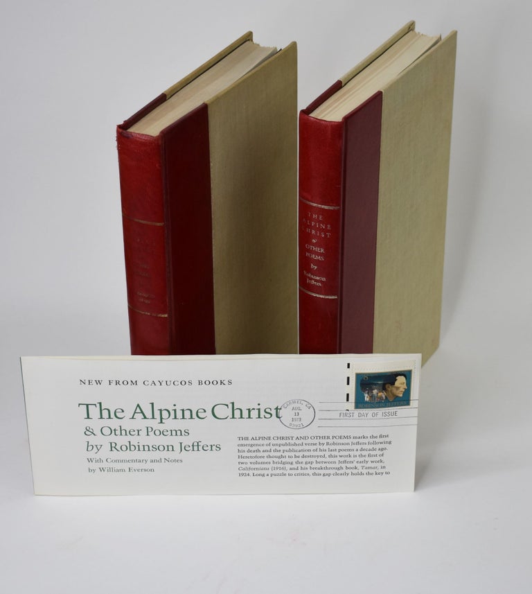 Item #56184 THE ALPINE CHRIST: & Other Poems. Robinson Jeffers, William Everson.
