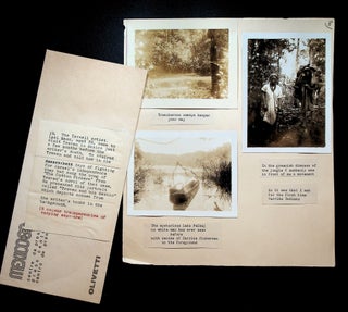 Journalist's archive of an investigation into the identity of B. TRAVEN: INCLUDES ORIGINAL PHOTOGRAPHS OF TRAVEN, ORIGINAL PHOTOGRAPHS TAKEN BY TRAVEN, and ORIGINAL PHOTOGRAPHS OF THE SPREADING OF HIS ASHES.