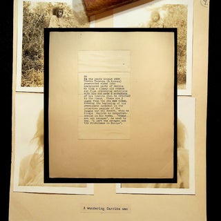 Journalist's archive of an investigation into the identity of B. TRAVEN: INCLUDES ORIGINAL PHOTOGRAPHS OF TRAVEN, ORIGINAL PHOTOGRAPHS TAKEN BY TRAVEN, and ORIGINAL PHOTOGRAPHS OF THE SPREADING OF HIS ASHES.