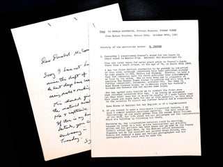 Journalist's archive of an investigation into the identity of B. TRAVEN: INCLUDES ORIGINAL PHOTOGRAPHS OF TRAVEN, ORIGINAL PHOTOGRAPHS TAKEN BY TRAVEN, and ORIGINAL PHOTOGRAPHS OF THE SPREADING OF HIS ASHES.