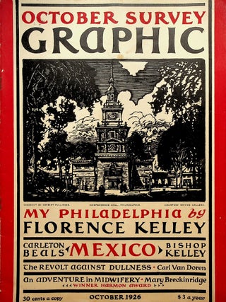 Item #56201 SURVEY GRAPHIC VOL. X, NO. 1: Includes Kelley's "My Philadelphia" and Breckinridge's...
