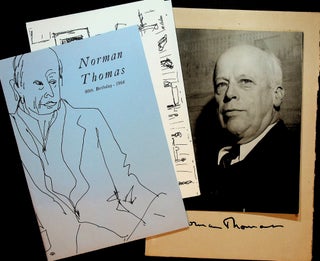 LETTERS FROM NORMAN THOMAS ELUCIDATING THE SOCIALIST PARTY ROLE OF PHILADELPHIA LAWYER DAVID FELIX.