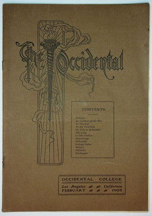 Item #71605 THE OCCIDENTAL: Volume XI, Number 5, FEBRUARY 1905. William M. Walker, Associate...