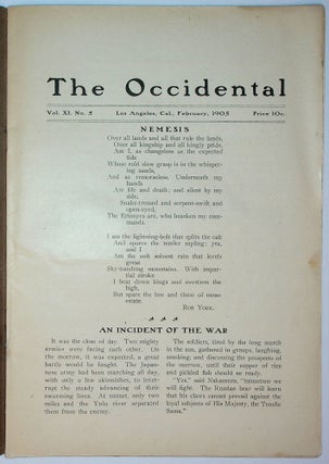 THE OCCIDENTAL: Volume XI, Number 5, FEBRUARY 1905.