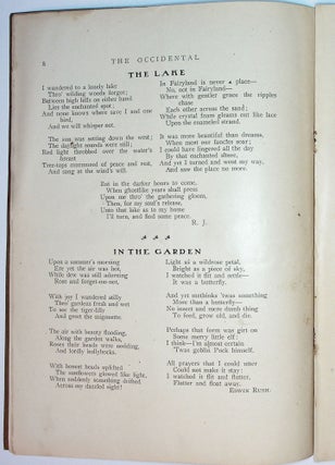 THE OCCIDENTAL: Volume XI, Number 5, FEBRUARY 1905.