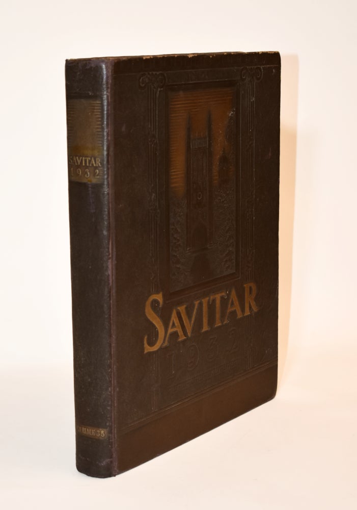 Item #71647 THE SAVITAR OF 1932: A History of the University of Missouri for the Year 1931-1932. Tennessee Williams.