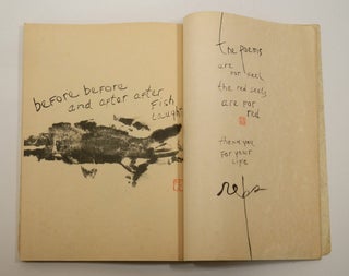ARION PRESS: Collector's archive of communication from the Press being 29 Prospectuses, 6 Catalogs, 4 Christmas & Holiday Greetings, and 2 AUTOGRAPH LETTERS SIGNED by Hoyem. Together with the book that proved instrumental in the founding of the press and printout of an email explaining why.