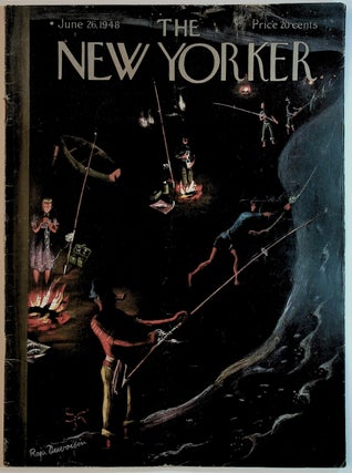 Item #71738 "The Lottery"; first appearance in The New Yorker magazine, June 26, 1948. Shirley...