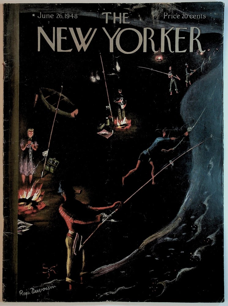 Item #71738 "The Lottery"; first appearance in The New Yorker magazine, June 26, 1948. Shirley Jackson.