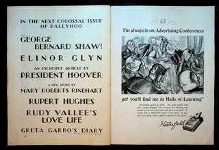 BALLYHOO MAGAZINE: The first 12 issues, August 1931 - July 1932.