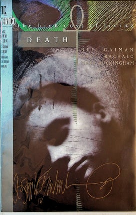 Item #71786 THE HIGH COST OF LIVING: DEATH. Neil Gaiman, Chris Bachalo, illustrators Mark Buckingham