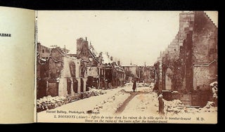 RUINES DE LA GRANDE GUERRE 1914-1918: Soissons apres le Bombardement.