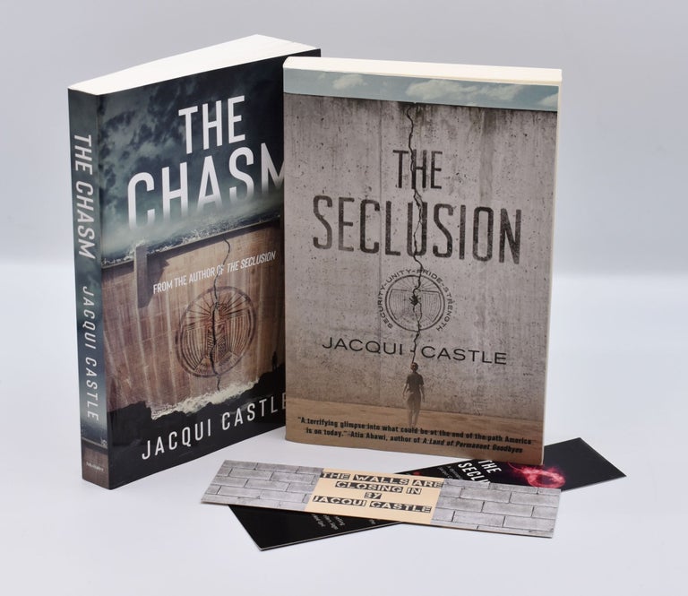 Item #71862 THE SECLUSION & THE CHASM; [2 volumes, the complete series, SIGNED]. Jacqui Castle.