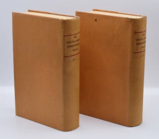 THE CORRESPONDENCE OF THOMAS CARLYLE AND RALPH WALDO EMERSON 1834 - 1872: [Two volumes; deluxe large paper issue]; together with THE CORRESPONDENCE OF THOMAS CARLYLE AND RALPH WALDO EMERSON 1834 - 1872: SUPPLEMENTARY LETTERS.