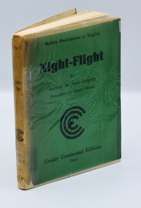 Item #71901 NIGHT-FLIGHT. Antoine de Saint-Exupery