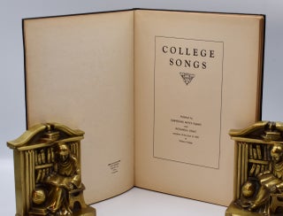 [Women's] COLLEGE SONGS; ["Book of Student Songs of Wilson College"].