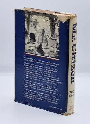 MR. CITIZEN; [Signed by Truman].