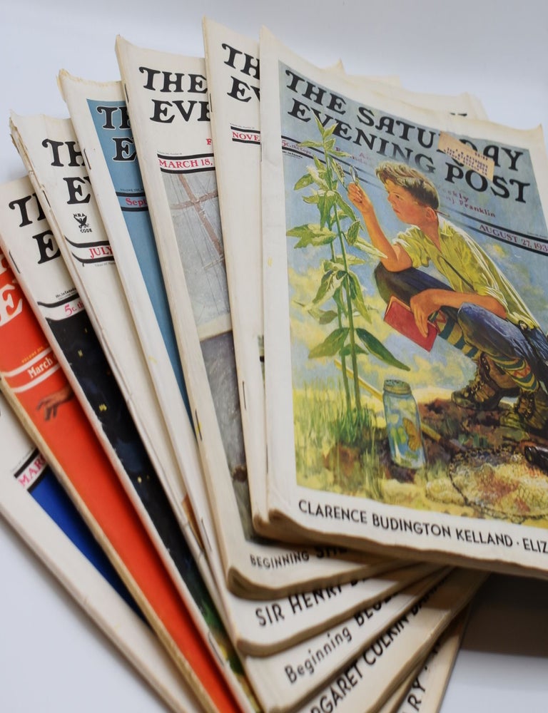 Item #71959 THE SATURDAY EVENING POST; [12 magazine issues with first appearances by Fitzgerald]. F. Scott Fitzgerald.