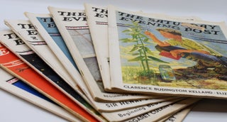 Item #71959 THE SATURDAY EVENING POST; [12 issues with first appearances by Fitzgerald]. F. Scott...